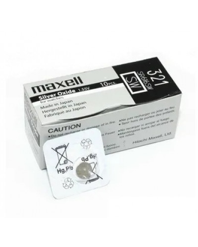 Купити Годинникова батарея Maxell 321 SR616SW