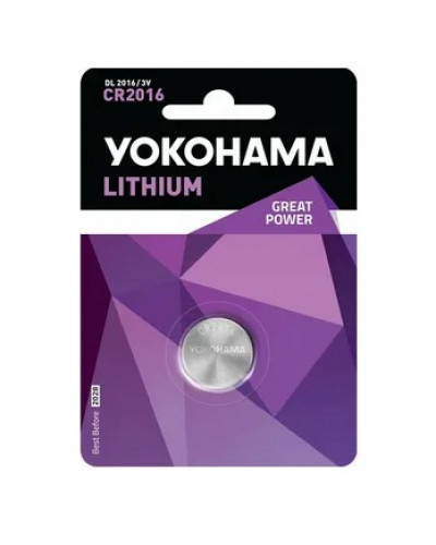 Купити Літієва батарея YOKOHAMA CR2016
