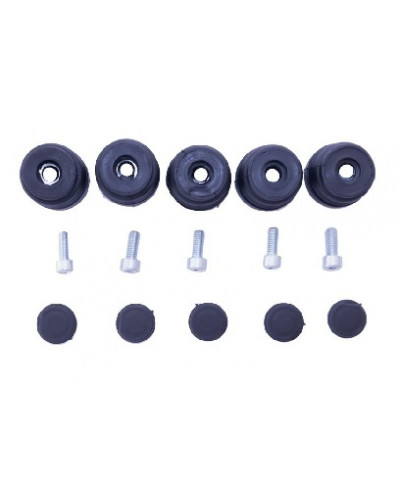 Купити Комплект амортизаторів, заглушок, болтів (чорний)