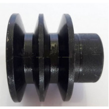 168F - шків ременя провідний 2 струмки (під колінвал Ø20mm)