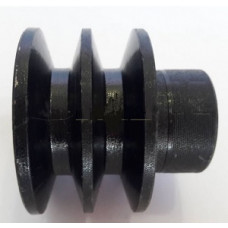 168F - шків ременя провідний 2 струмки (під колінвал Ø20mm)