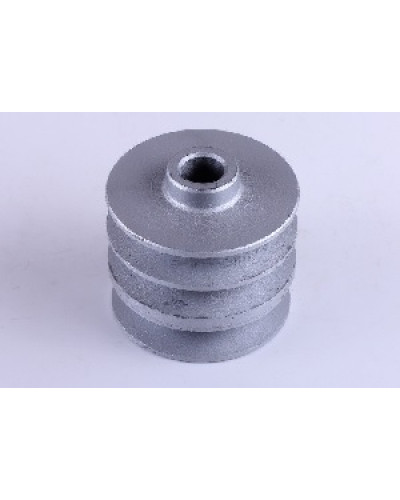 Купити 168F - Шків ременя провідний 3 струмки (пос. Ø19mm, зовнішній Ø85mm)