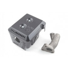 177F - глушник з коліном