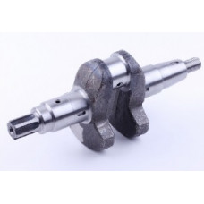 186F - колінвал голий під шліц Ø25 mm