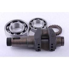 175N - колінвал у зборі +підшипники+шестерня - Premium