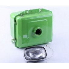 180N - Бак паливний з фарою виступаюча горловина (ZUBR original)