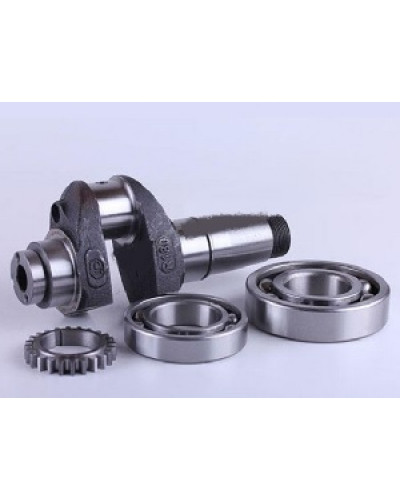 Купити 195N - колінвал у зборі (підшипники, шестерня) (ZUBR original)