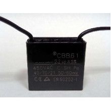 Конденсатор 2.2 mF CBB61 450VAC, квадратний