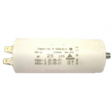 Конденсатор робочий 25 mF СВВ60 450 VAC, болт+клеми