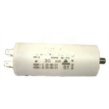 Конденсатор робочий 30 mF СВВ60 450 VAC, болт+клеми