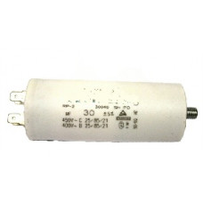 Конденсатор робочий 30 mF СВВ60 450 VAC, болт+клеми