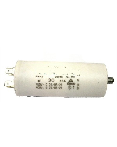 Купити Конденсатор робочий 30 mF СВВ60 450 VAC, болт+клеми
