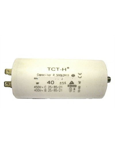 Купити Конденсатор робочий 40 mF СВВ60 450 VAC, болт+клеми