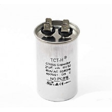 Конденсатор 25 mF CBB65 450VAC, металевий