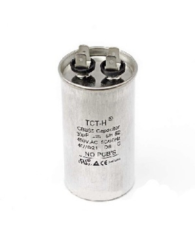 Купити Конденсатор 30 mF CBB65 450VAC, металевий