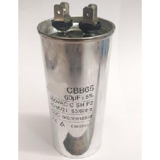 Конденсатор 60 mF CBB65 450VAC, металевий