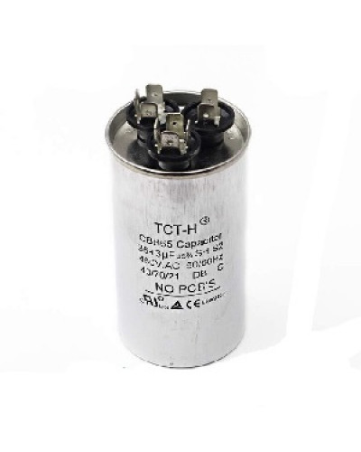 Купити Конденсатор 35+3 mF CBB65 450VAC, металевий