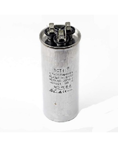 Купити Конденсатор 45+2 mF CBB65 450VAC, металевий