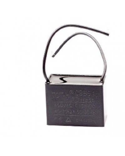 Купити Конденсатор 10 mF CBB61 450VAC, квадратний