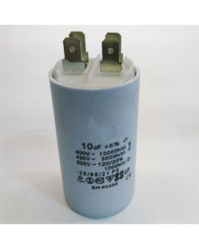 Купити Конденсатор робочий 10 mF СВВ60 450 VAC, клеми