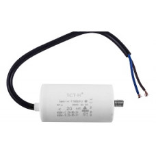 Конденсатор робочий 20 mF СВВ60 450 VAC, дроти