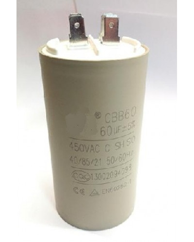 Купити Конденсатор робочий 60 mF СВВ60 450 VAC, клеми