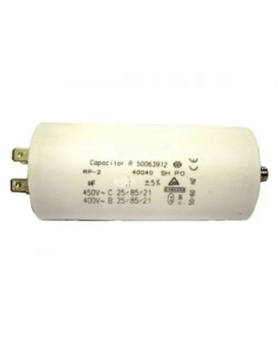 Купити Конденсатор робочий 12 mF СВВ60 450 VAC, болт+клеми