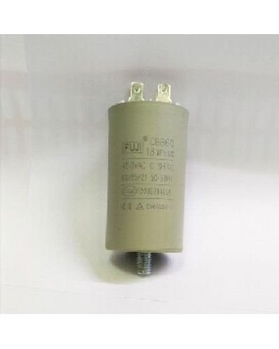 Купити Конденсатор робочий 18 mF СВВ60 450 VAC, болт+клеми