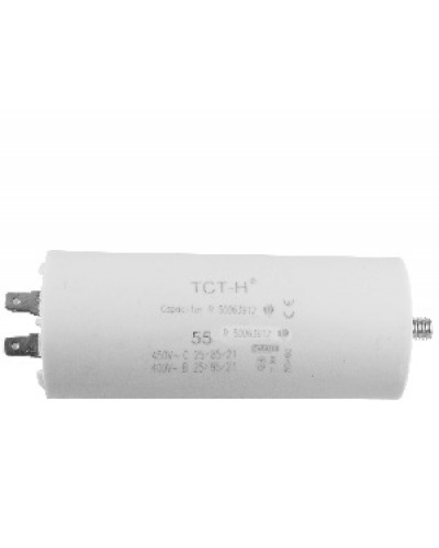 Купити Конденсатор робочий 55 mF СВВ60 450 VAC, болт+клеми