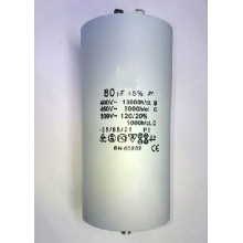 Конденсатор робочий 80 mF СВВ60 450 VAC, болт+клеми