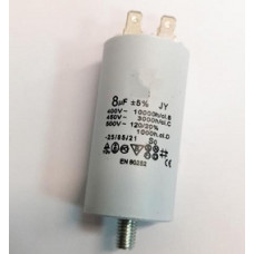 Конденсатор робочий 8 mF СВВ60 450 VAC, болт+клеми