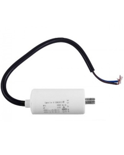 Купити Конденсатор робочий 1,5 mF СВВ60 450 VAC, болт+проводи
