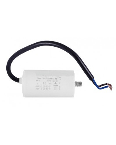 Купити Конденсатор робочий 16 mF СВВ60 450 VAC, болт+проводи