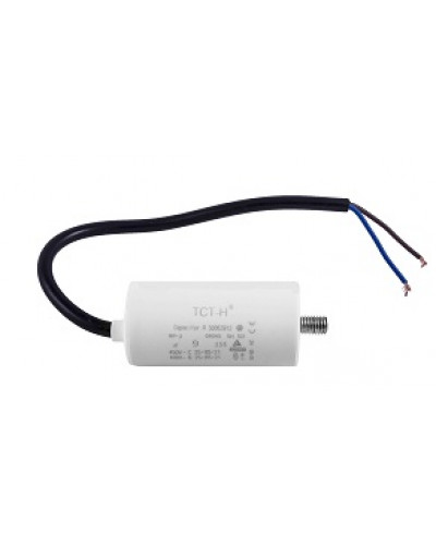 Купити Конденсатор робочий 9 mF СВВ60 450 VAC, болт+проводи