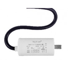 Конденсатор робочий 60 mF СВВ60 450 VAC, болт+проводи