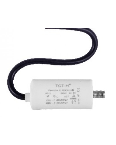 Купити Конденсатор робочий 60 mF СВВ60 450 VAC, болт+проводи