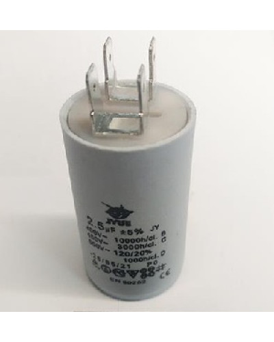 Купити Конденсатор робочий 2,5 mF СВВ60 450 VAC, клеми