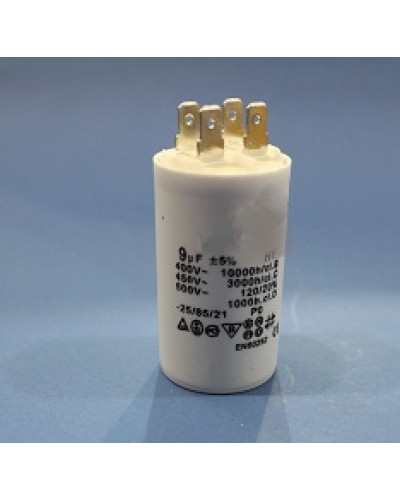 Купити Конденсатор робочий 9 mF СВВ60 450 VAC, клеми