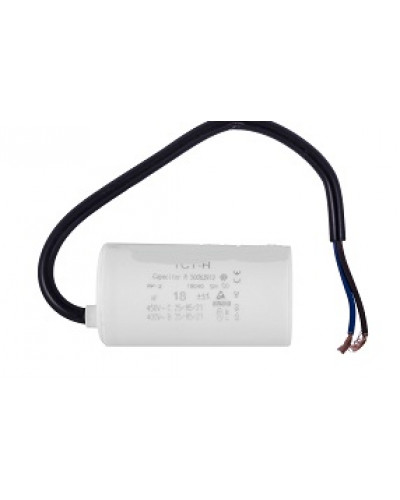 Купити Конденсатор робочий 18 mF СВВ60 450 VAC, дроти