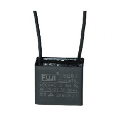 Конденсатор 25 mF CBB61 450VAC, квадратний