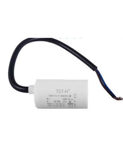 Купити Конденсатор робочий 3,75 mF СВВ60 450 VAC, дроти