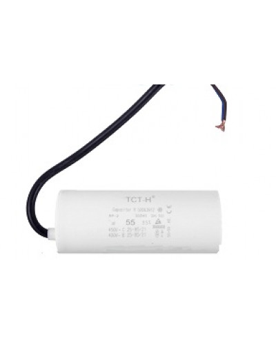 Купити Конденсатор робочий 55 mF СВВ60 450 VAC, дроти