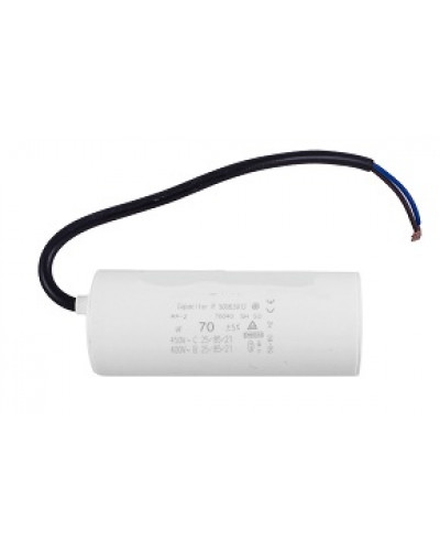 Купити Конденсатор робочий 70 mF СВВ60 450 VAC, дроти