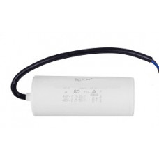 Конденсатор робочий 80 mF СВВ60 450 VAC, дроти