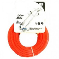 Лісочка на коси кругла d=2.4 mm, 15 m