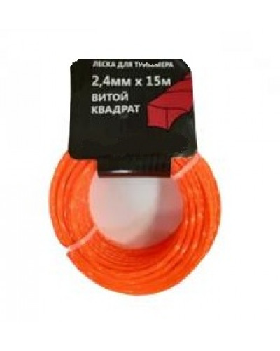Купити Лісочка на косу кручена d=2.4 mm, 15 m