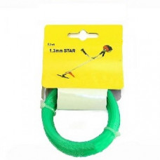 Лісочка на тримери зірочка d=1.3 mm, 12 м