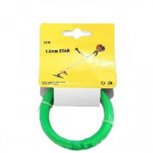 Лісочка на тримери зірочка d=1.6 mm, 12 м