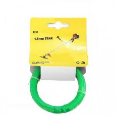 Лісочка на тримери зірочка d=1.6 mm, 12 м