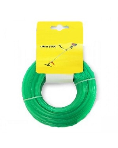 Купити Лісочка для косарки, зірочка d=4мм, 12 м